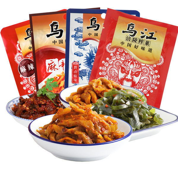 乌江 涪陵榨菜泡菜组合装 16袋1040g 优惠券折后¥20.9包邮( ¥ 23.9-3) 乌江 涪陵榨菜泡菜组合装 16袋1040g 优惠券折后¥20.9包邮( ¥ 23.9-3)