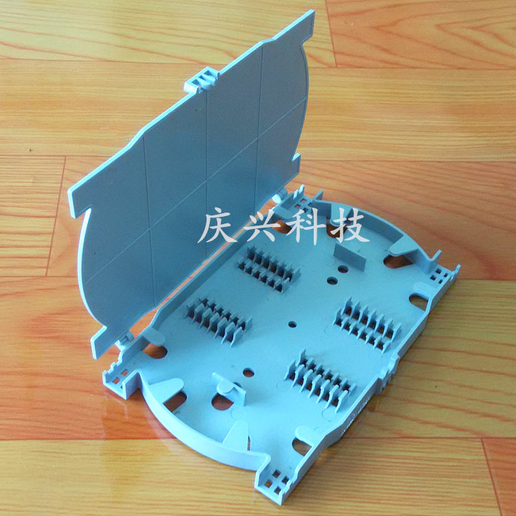 Manufacturer direct sales 24 core optical fiber fusion disc small melting fiber disc superimposed type of empty-entrusted disc grey straight melt disc