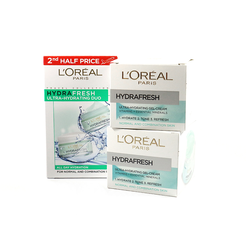 L＇oreal/欧莱雅清润极致 护理2件套装 50ml*2