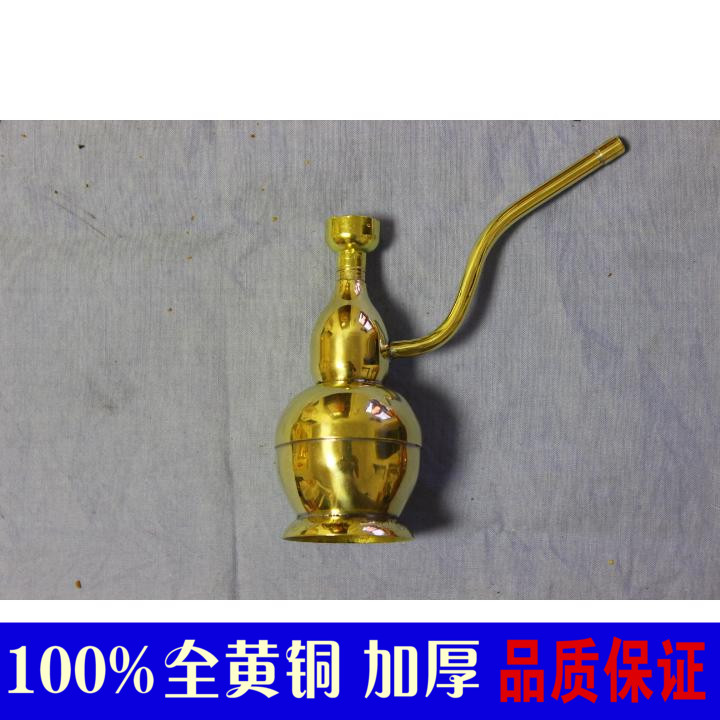 Full pure copper liquor pot Old pipe hand cigarette filter upscale bar