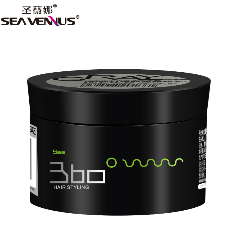 Santa Vena Space Silver Matte Grandma Grey Fashion One-time Hair Dyeing Wax