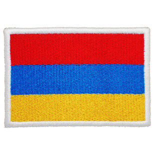 Armenian flag arm Chapter arm Chapter cloth applie with embroidered label
