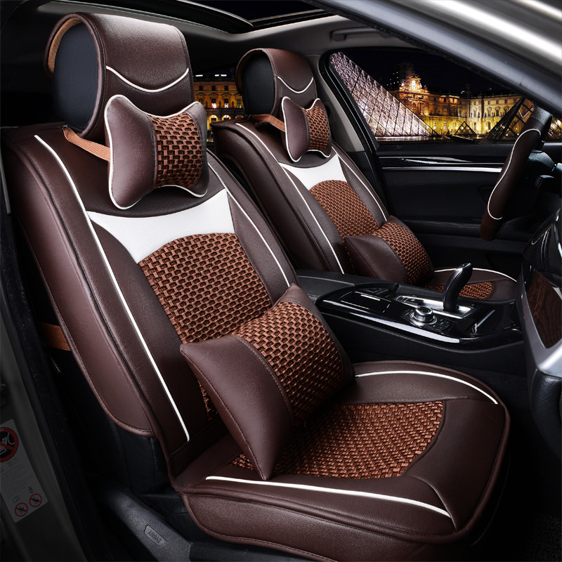 汽车座套皮革四季车垫纳智捷5大7MPV大7SUV优6专车专用坐垫坐套