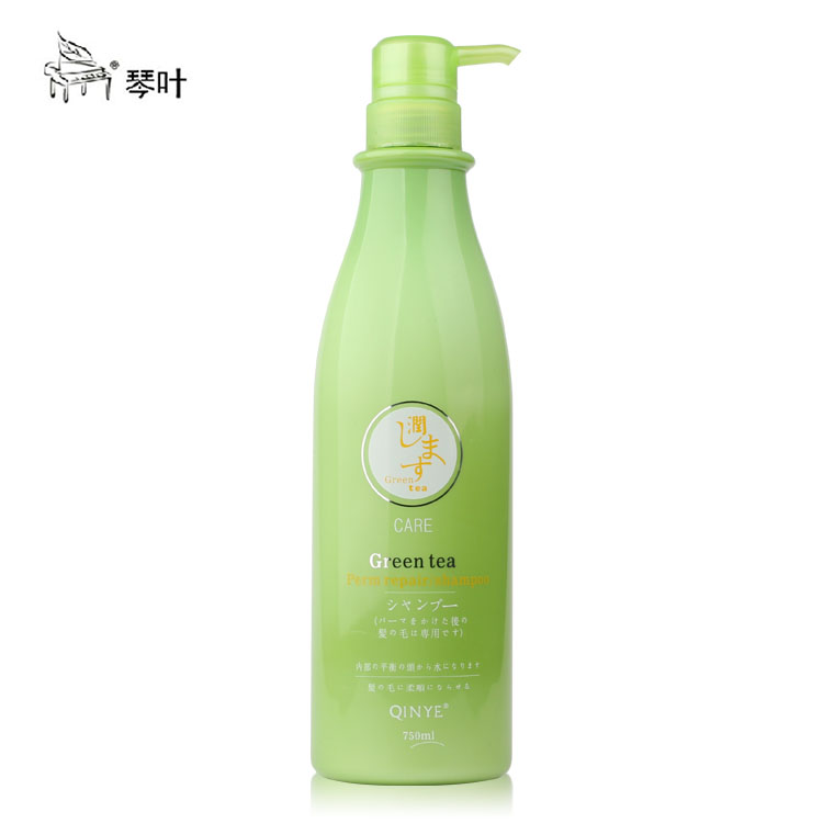 正品包邮琴叶绿茶浓缩清洁控油防掉发去屑清爽 深层750ml