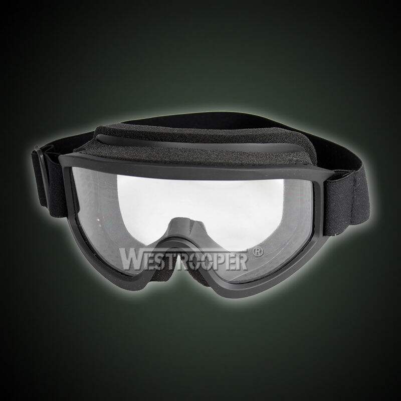 Outdoor Splashproof Windproof Dustproof Ultra Clear Goggles Black Vision Goggles