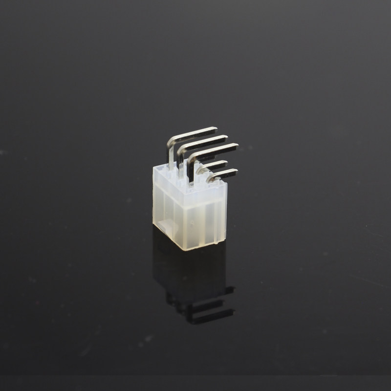 pcb line to plate 5569 terminal head bending needle mother seat horizontal connector mx4 2mm solid double-row approach 6pin