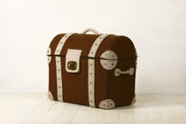 Russian Backpack Handmade by Gothic rivet Dont make comfortable and durable felt double shoulder backpack