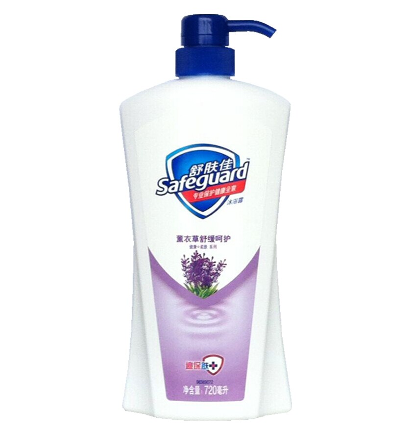 舒肤佳沐浴露 薰衣草舒缓呵护720ml