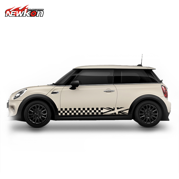 宝马迷你mini车贴拉花one cooper countryman F56 F55米字旗贴纸
