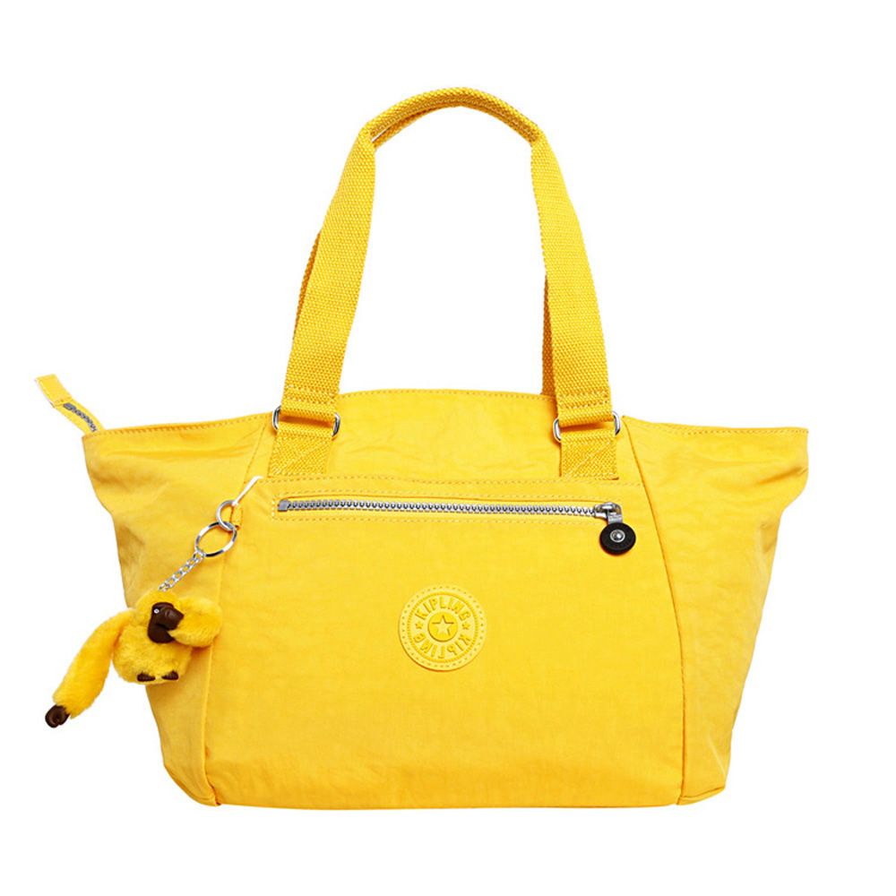 Kipling 秋款新款休闲背提包 暖黄色 王府井百货