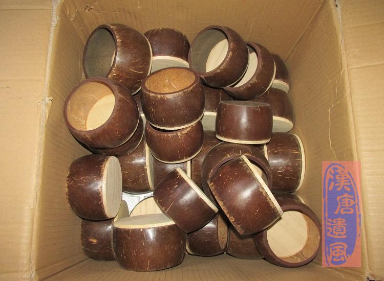 High-end Banhu ladle Vietnamese old coconut shell beanhu shell Henan Opera Opera Opera pings High School bass plate Hulk shell