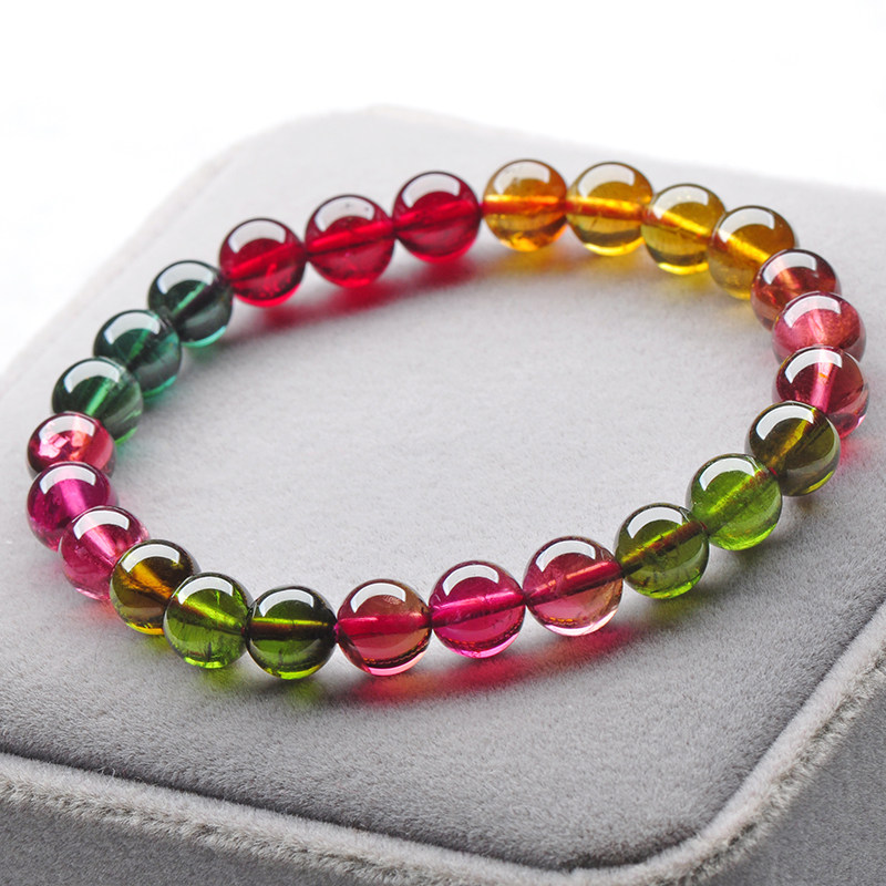 Weight 16:26 gram beads 7:3 mm natural Brazilian candy color full-Carnivals 17593