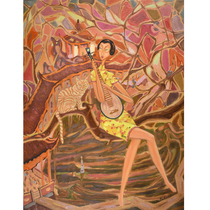 Exhibited works: Collection of exquisite original works by the famous painter Zhou Chao Miyin Series Six-Xunyang