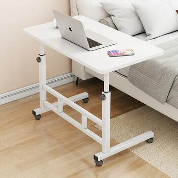Lift bedside table student dormitory table study computer small table bedroom writing mobile desk table home