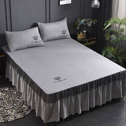 Bedspread, bed skirt, Simmons protective cover, lace bed cover, single piece 1.2/1.5/1.8/2/m sheet, fitted sheet, non-slip