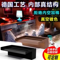 Stainless steel waterfall outlet garden fish pond courtyard z water feature flowing water wall water curtain wall pool landscape landscaping