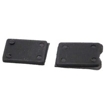 Glass cushion block 3mm solid plastic sheet aluminum alloy B gold lifting pad material lifting hard pad door and window mounting pad