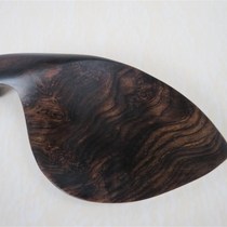 High quality 1 piece 4m 4 natural ebony violin stopper chinrest
