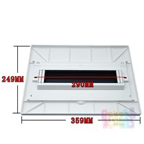 Distribution box plastic panel Meilan flat panel 1t0 12 15 18 21 position electrical box cover circuit box