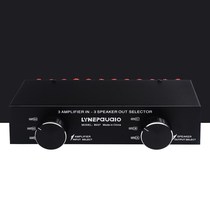 Sound selection 3-output passive power amplifier speaker 3-selection switcher audio switching distributor comparator without loss of quality