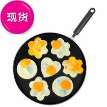 Instant 12-inch 13-inch flat-bottomed non-stick pan pancake pan pancake fruit pan a thousand-layer skin pancake tube snow pancake
