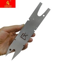 Stainless steel woodworking hanging board upgraded to whole cut and thickened bricklayer hanging hammer storage board winding board masonry tools