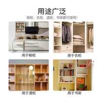 Partition nail wardrobe movable board wood particle bracket accessories fixed cabinet wine cabinet glass bracket drag floor board bracket