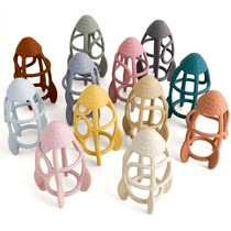 Teething Infant Chewing Toy Fashionable Rocket Shape Silicon