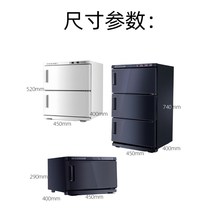 Wet towel heating cabinet steam sterilization cabinet commercial constant temperature electric heating beauty salon special hot compress medicine pack manufacturer