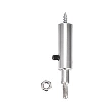 Iron-plated aluminum sleeve advertising luminous characters installation screw fixings edgeless characters back lighting mini characters buckle code accessories