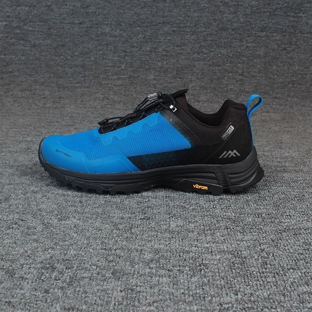 ເກີບແລ່ນຂ້າມປະເທດຂອງຜູ້ຊາຍແບບກັນນໍ້າທຸກສະພາບດິນ V-soled shock-absorbing wear-resistant non-slip breathable outdoor run shoes