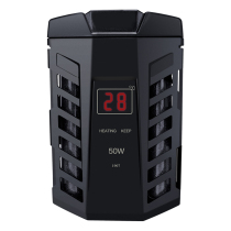 Spot turtle heating rod automatic constant temperature mini explosion-proof heating rod small fish tank low water level Y digital display electric plus