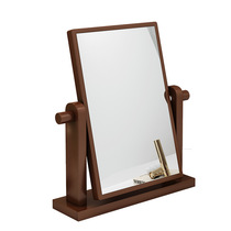 Desktop makeup mirror hanging dresser u round square mirror bedroom flip mirror Nordic simple mirror