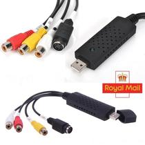 USB20 video capture card HD USB surveillance capture card notebook 1-way AV computer audio video TV