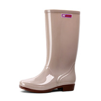 Rain boots womens short-tube adult rain boots mid-tube non-slip waterproof rubber shoes water boots kitchen high-top womens spring and autumn water shoes