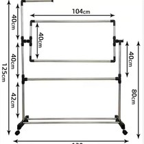 Cross-stitch rack special price the size can be adjusted at will super thick large embroidery rack stainless steel adjustable vertical frame embroidery stretcher