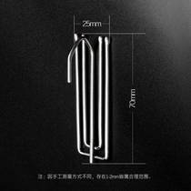 Bold stainless steel four-claw hook window hook cloth fork hook accessories canvas belt hook road fork cloth curtain rail four hook hanging