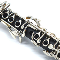 Taiwan Weiman small clarinet in E flat childrens black D wind instrument bakelite material beginners grade examination performance
