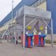 Mortar mixer e-horizontal production line mixer Paint insulation mortar Wear-resistant floor putty powder mixing