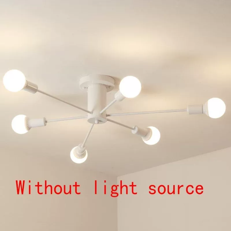 LED арт много голов собирающийся потолочный светильник для гостиной спальни study D