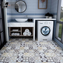 Modern simple tiles 300x600 balcony bathroom tiles kitchen floor tiles retro tiles 600x600