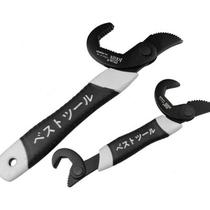 Multi-purpose wrench multi-purpose adjustable wrench multi-functional wrench hook F-type dual-purpose adjustable wrench quick pipe wrench (adjustable wrench)