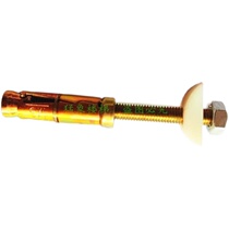 Solid wood stair handrail column installation accessories hardware double-head screw crescent pad wood cover screw special