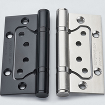 304 stainless steel mother-in-law hinge 4-inch door thickened silent door hinge bedroom solid wood door letter black