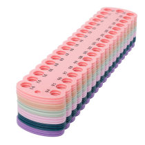 New 111 hole thread manager cross stitch tool z plastic threading board Su embroidery thread management board winding thread hanging board
