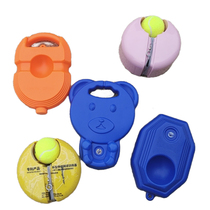 Tennis training device no need to pick up the h ball no water injection single player with ball rebound automatic retraction telescopic anti-slip base equipment