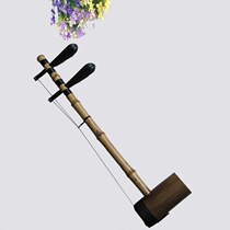 Hot-selling ethnic musical instruments Bamboo Ebony Q wooden axis Jinghu Liumenghu Jinghu Xipi Erhuang Professional delivery