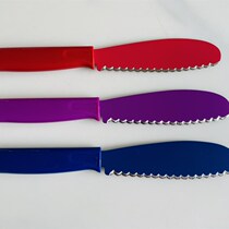Swiss Kuhn Rikon non-stick coated cake cutter butter spatula sandwich bread knife