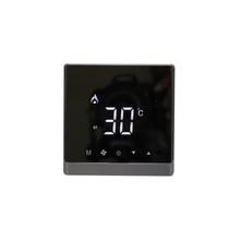 Floor heating temperature controller switch digital display electric heating water floor heating temperature controller gray constant temperature floor heating temperature control surface
