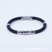 Huilis anti-static anti-static n-electricity bracelet negative ion silicone sports outdoor mens and womens bracelet wrist strap mens